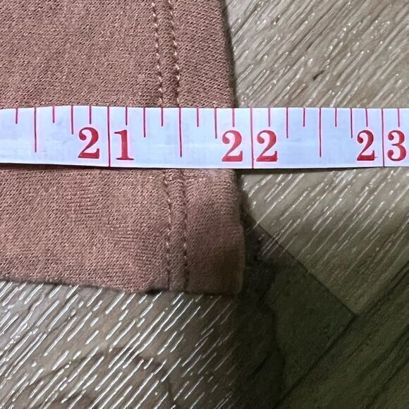 NWT Matilda Jane Women Crop Lounge Pants Wide Leg Pull-On‎ Brown Size Small - Picture 4 of 8